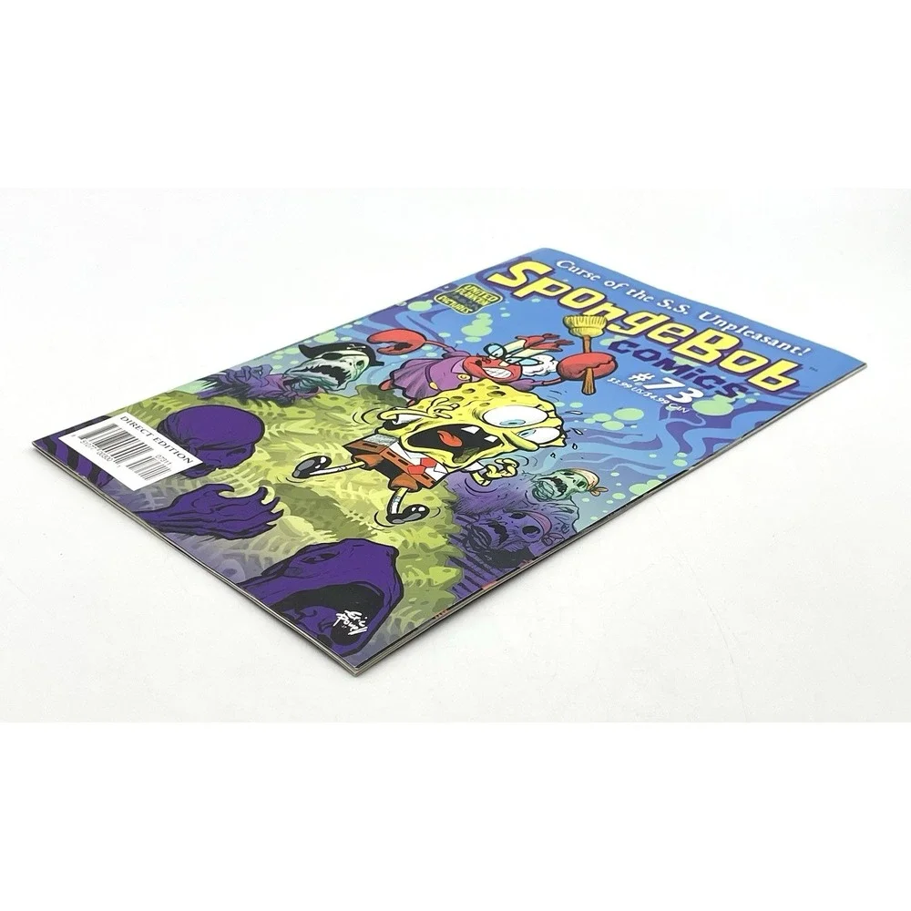SpongeBob Comics #73 2017 Curse of the S.S. Unpleasant United Plankton Direct